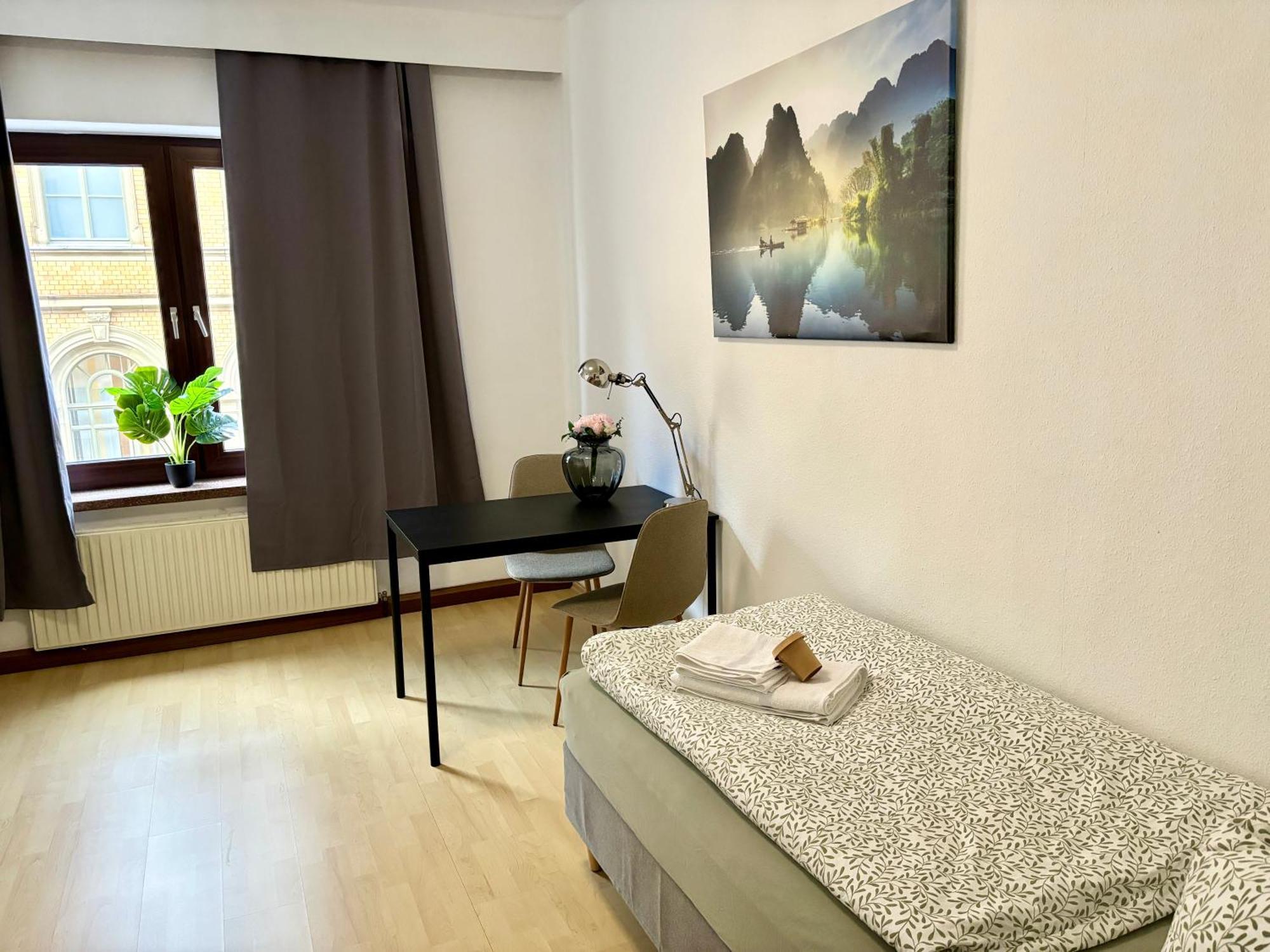 Harmony - Ganzes Appartement 3 Schlafzimmer City Meiningen Dış mekan fotoğraf